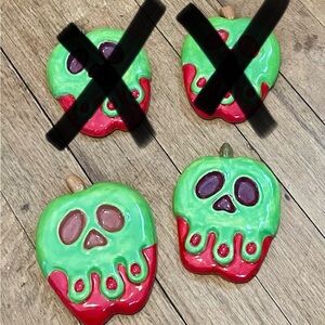 Snow White Poison Apple Ceramic Tile